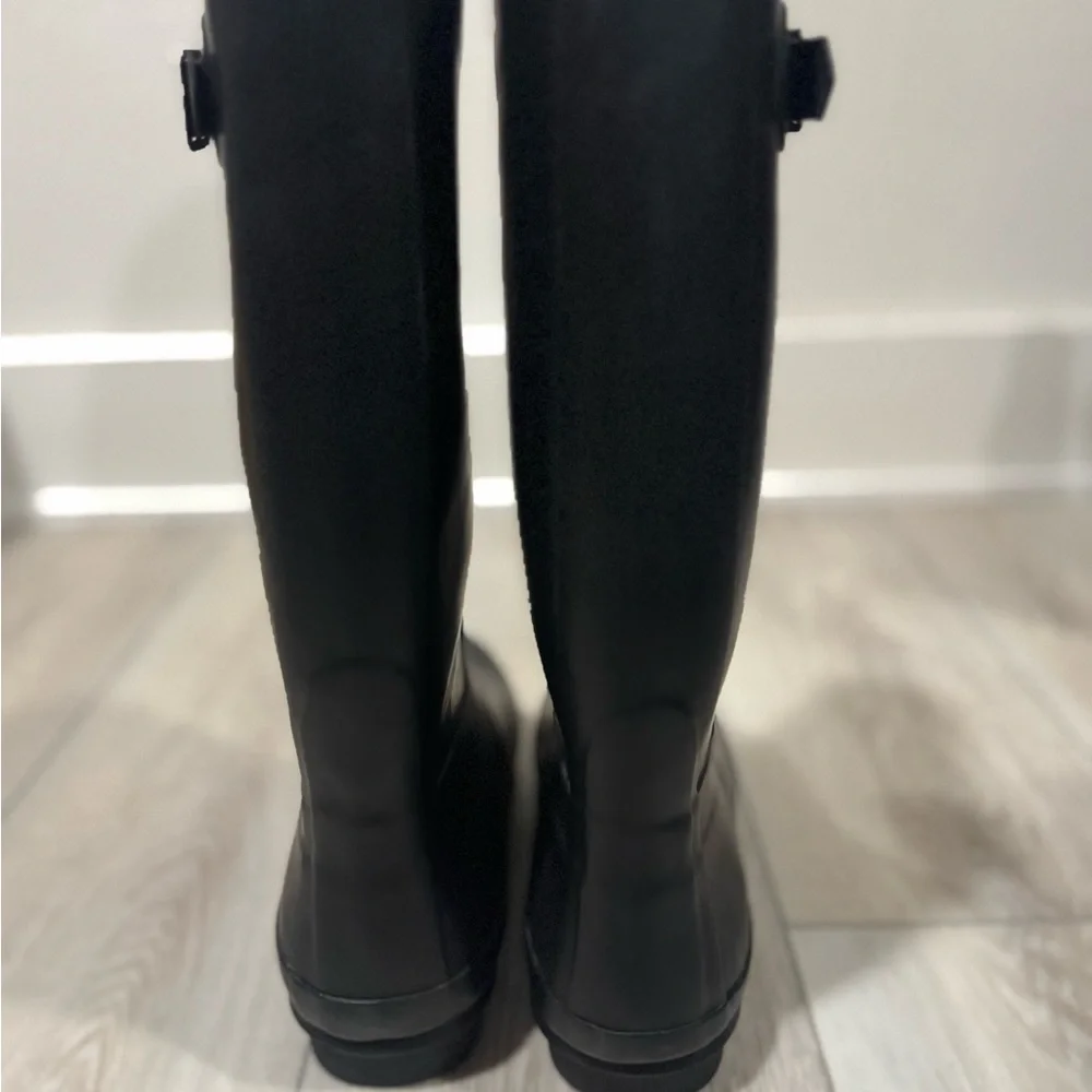 Nomad - Size 10 - Black Tall Rain Boots - Good Condition